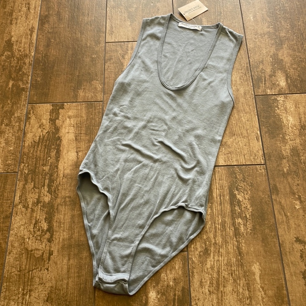 NWT PROJECT SOCIAL T $48 Yvette Sleeveless Bodysuit Size Small S